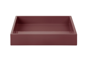 LUX Lacquer Tray 19*19*3,5 cm Wild Ginger