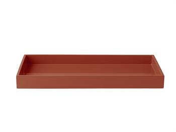 LUX Lacquer Tray  38*19*3,5 cm Terracotta