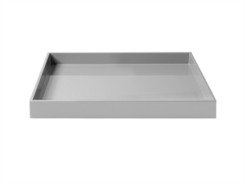 LUX Lacquer Tray 30*30*3,5 cm Cool Grey
