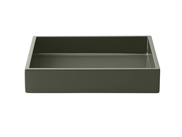 LUX Lacquer tray 19*19*3,5 Urban Green