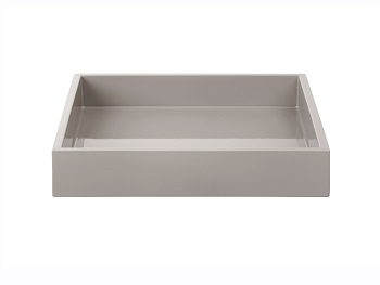 LUX Lacquer Tray 19*19*3,5 cm Fawn